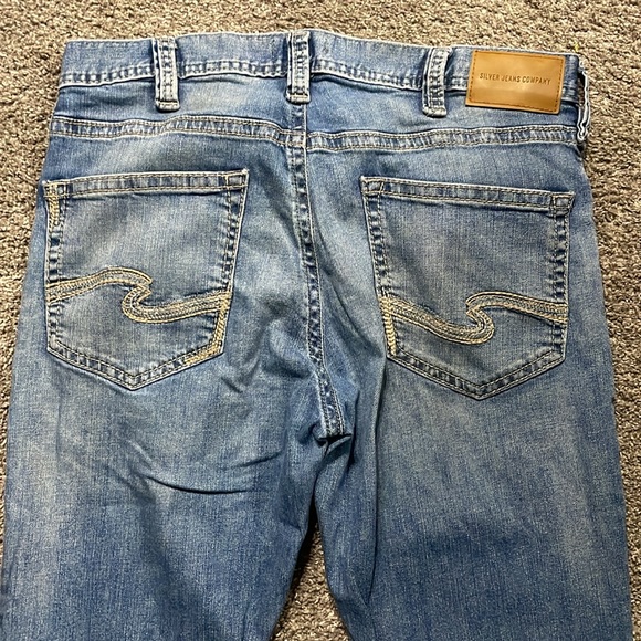 Men’s Silver Jeans - Picture 7 of 9